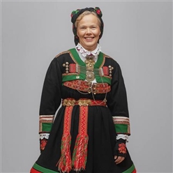 Bilde av Kvinnedrakta i Setesdal